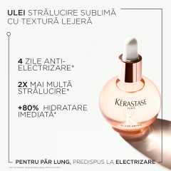 Ulei stralucire sublima pentru par lung, predispus la electrizare Kérastase Gloss Absolu Glaze Drops, 45 ml