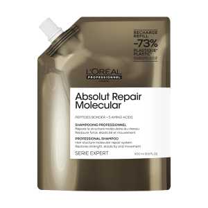 Rezerva Sampon L’Oreal Professionnel Serie Expert Absolut Repair Molecular pentru par deteriorat, 500 ml