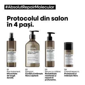 Pre-tratament Concentrat L’Oreal Professionnel Serie Expert Absolut Repair Molecular, 190 ml