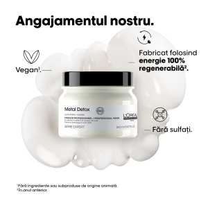 Masca de par L’Oreal Professionnel Serie Expert Metal Detox, 150 ml