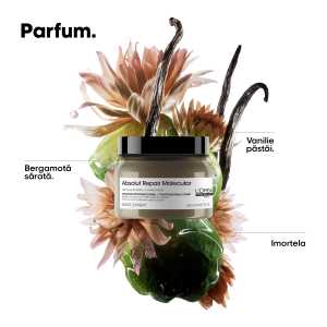 Masca concentrata pentru par deteriorat L’Oreal Professionnel Serie Expert Absolut Repair Molecular, 150 ml