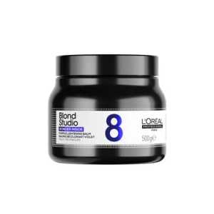 Balsam de decolorare  L’Oreal Professionnel  Purple Lightening Balm Blond Studio 8 Bonder, 500 ml