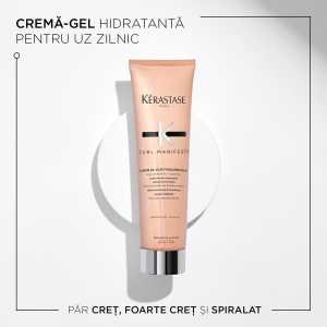 Crema fara clatire pentru par ondulat si cret Kérastase CURL MANIFESTO Crème De Jour Fondamentale, 150 ml