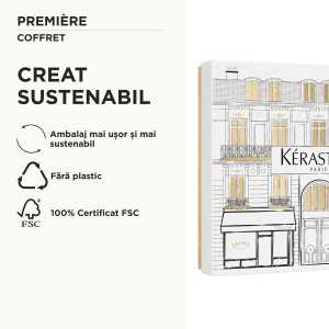 Set Kérastase Première Fondant Holidays 2025 Concentré Décalcifiant Ultra-Réparateur 250ml + Bain Décalcifiant Réparateur 250ml + Fondant Fluidité Réparateur 200ml