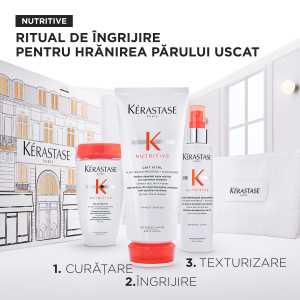 Set Kérastase Nutritive Fondant Holidays 2025 Bain Satin 250ml + Lait Vital 200ml + Lotion Thermique Sublimatrice 150ml