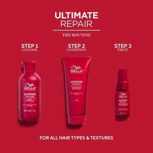 Set Wella Ultimate Repair (Sampon 300 ml+ Balsam 200 ml+ Tratament 30 ml)