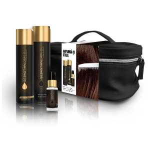 Set Sebastian Dark Oil (Sampon 250 ml+ Balsam 250 ml+ Oil 30 ml)
