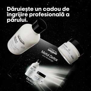 Trusa L'Oréal Professionnel Metal Detox (Sampon 300 ml+ Masca 250 ml)