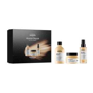 Trusa L'Oréal Professionnel Absolut Repair (Sampon 300 ml+ Masca 250 ml+ Oil 90 ml)