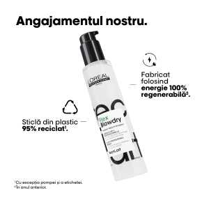 Crema profesionala 10-in-1 multi-beneficii L’Oreal Professionnel Tecni.Art Flex Blowdry, care fixeaza coafura, ofera protectie termica, efect anti-electrizare, fara siliconi, 190 ml