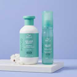 Set pentru par lipsit de volum - Wella Professionals Invigo Volume Boost ( Sampon 300 ml + Spray 150 ml)