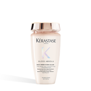 Sampon pentru par gros predispus la electrizare Kérastase Gloss Absolu Bain Crème Hydra-Glaze, 250 ml