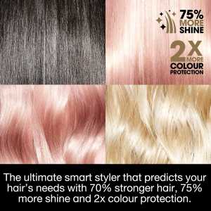 Placa de par profesionala cu tehnologia Ultra-Zone™ GHD Platinum+, White