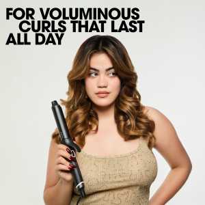 Ondulator profesional pentru bucle mari cu volum GHD Chronos Curve Grand Tong, 32 mm