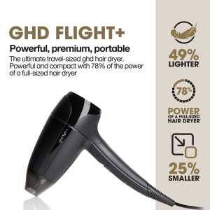 Uscator de par profesional compact si portabil GHD Flight+