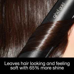 Placa de par profesionala cu tehnologia Dual-Zone GHD Gold, Black