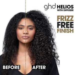 Uscator de par profesional GHD Helios, Black