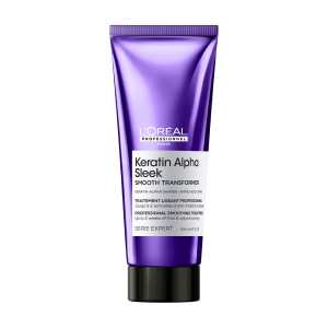 Crema-tratament profesionala pentru par matasos L’Oreal Professionnel Keratin Alpha Sleek Smooth Transformer , 200 ml