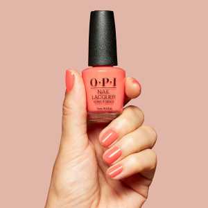 Lac de unghii pigmentat OPI Nail Lacquer, The New OPIcons Collection, Shrimp Cocktail, 15 ml