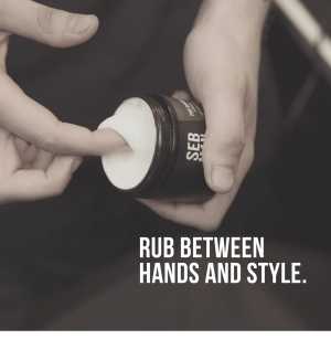 Pomada de par, fixare naturala SEB MAN The Dandy, 75 ml